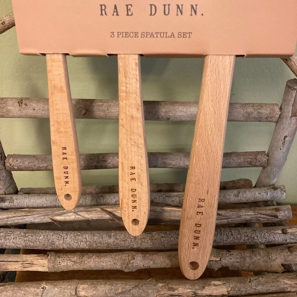 RAE DUNN MAGICAL, WITCH'S BREW AND MAGIC SPELLS HALLOWEEN SPATULAS SET OF 3 NEW